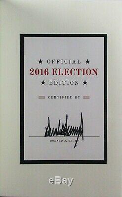 President Donald J. Trump SIGNED AUTOGRAPHED The Art of the Deal Book NICE