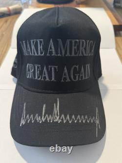 President Donald J. Trump SIGNED Make America Great Again Never Surrender Hat
