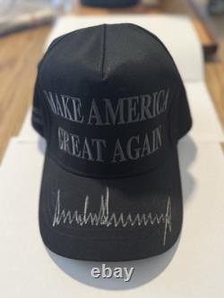 President Donald J. Trump SIGNED Make America Great Again Never Surrender Hat
