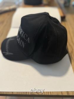 President Donald J. Trump SIGNED Make America Great Again Never Surrender Hat