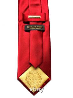 President Donald J. Trump SIGNED Solid Red Necktie -One Owner