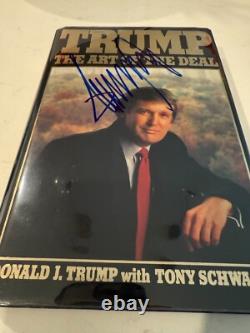 President Donald J Trump Signed Autograph The Art of the Deal Book PSA/DNA