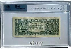 President Donald J Trump Signed Autographed $1 Dollar Bill One Dollar Money Bas