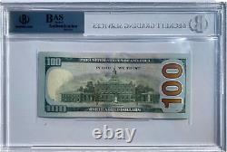 President Donald J Trump Signed Autographed $100 Dollar Bill One Hundred Bas