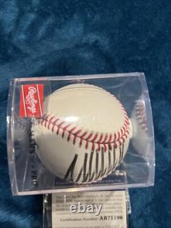 President Donald J Trump Signed Autographed Baseball PSA/DNA COA PSA DNA Auto