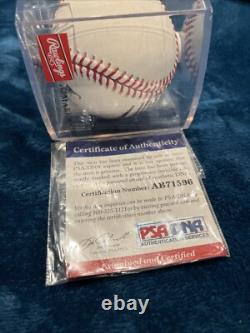 President Donald J Trump Signed Autographed Baseball PSA/DNA COA PSA DNA Auto