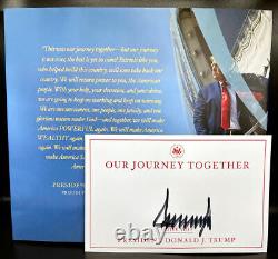 President Donald J. Trump Signed Autographed Book Our Journey Together