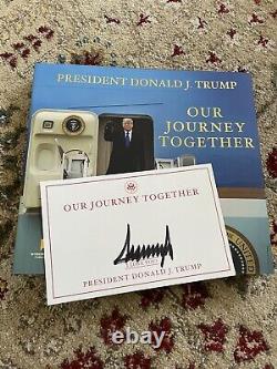 President Donald J. Trump Signed Book Our Journey Together Autographed By 45