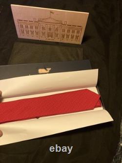 President Donald J. Trump Signed Official White House Vineyard Vines 45-47 Tie