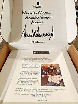 President Donald J Trump Signed Our Journey Together, Original Box, Psa Mint 9