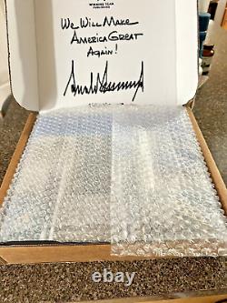 President Donald J Trump Signed Our Journey Together, Original Box, Psa Mint 9