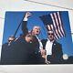 President Donald J. Trump Signed Photo Fight Fight Fight Assassination With Coa