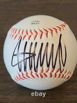 President Donald J. Trump Signed Rawlings Official League Baseball with COA