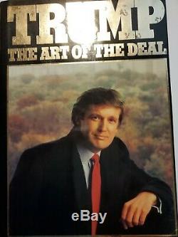 President Donald J. Trump The Art of the Deal, 1987, SIGNED Bookplate