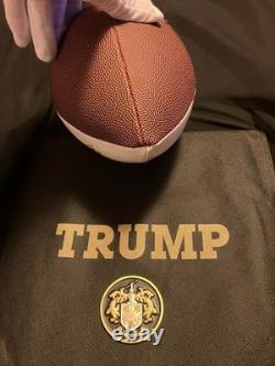 President Donald Trump 2020 Autographed Campaign Football (full size)