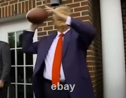 President Donald Trump 2020 Autographed Campaign Football (full size)