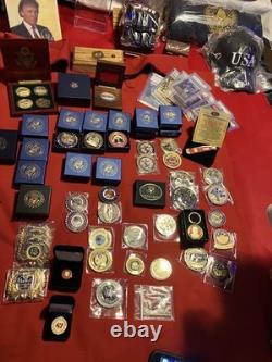 President Donald Trump 2020 Autographed Campaign Football (full size)