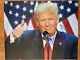 President Donald Trump 8 X10 Signed 100% Authentic Letter Of Authenticity Coa Ex