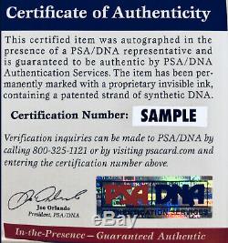 President Donald Trump Autographed 11x14 Signed Photo Arms in Air PSA DNA COA