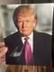 President Donald Trump Autographed 8x10 Photo With Certificate Of Authenticity