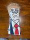 President Donald Trump Autographed Golf Head Cover Psa Authentication (wow)