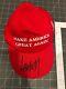 President Donald Trump Autographed Hand Signed Make America Great Again Hat