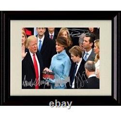 President Donald Trump Autographed Photo