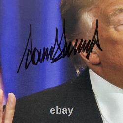 President Donald Trump Autographed Photo 11x14 Hand Signed Signature withCOA HOLO