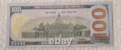 President Donald Trump Autographed Signed $100.00 Note withCOA AUTO Authentic RARE