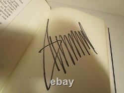 President Donald Trump Autographed Signed Crippled America Book