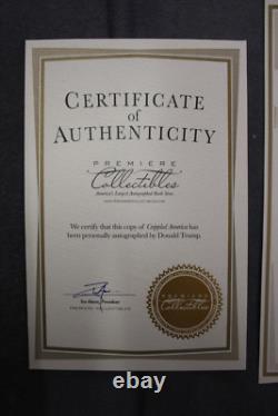 President Donald Trump Autographed Signed Crippled America with COA #3982