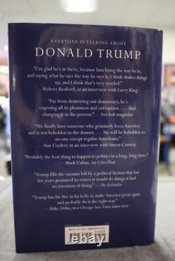 President Donald Trump Autographed Signed Crippled America with COA #3982