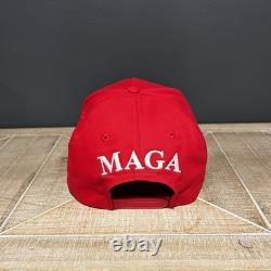 President Donald Trump Autographed Signed Hat LOA COA AutographCOA ACOA MAGA