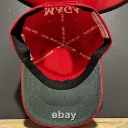 President Donald Trump Autographed Signed Hat LOA COA AutographCOA ACOA MAGA