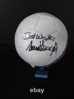 President Donald Trump Autographed Soccer Ball with COA