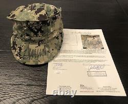 President Donald Trump Autographed U. S. Marine Corps Cap JSA Authenticated
