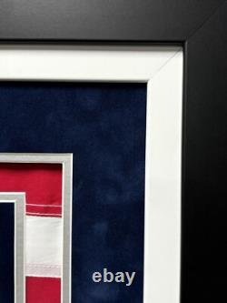 President Donald Trump Autographed USA Flag Framed Butler, PA Newspaper JSA