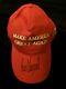 President Donald Trump Bold Signed Autographed Maga Baseball Hat Cap Coa