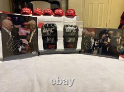 President Donald Trump & Ceo Dana White Signed Ufc Striker Glove Authentic Rare