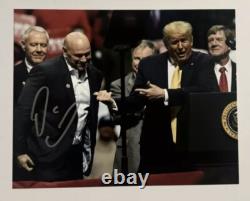 President Donald Trump & Ceo Dana White Signed Ufc Striker Glove Authentic Rare
