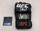 President Donald Trump & Dana White Autographed/signed Ufc Glove With Coa Rare