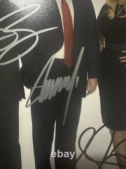 President Donald Trump, Donald Trump Jr, and Ivanka Trump Autographed photo COA