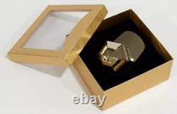 President Donald Trump Gold Ornament, Official Signed Photo, Black MAGA Hat NEW