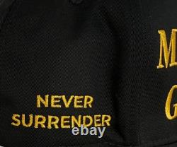 President Donald Trump Gold Ornament, Official Signed Photo, Black MAGA Hat NEW