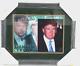 President Donald Trump Hand Autograph Fully Signed In Marker 8x10 Photo Framed