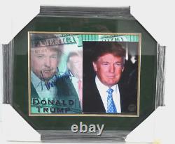 President Donald Trump Hand Autograph Fully Signed in Marker 8x10 Photo Framed