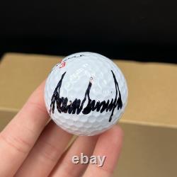 President Donald Trump Hand Signed Golf Ball Autographed With COA HOLO