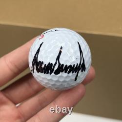 President Donald Trump Hand Signed Golf Ball Autographed With COA HOLO