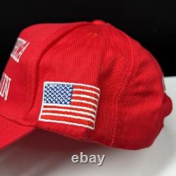 President Donald Trump Hand Signed MAGA 45-47 Hat Auto COA HOLO