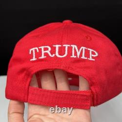 President Donald Trump Hand Signed MAGA 45-47 Hat Auto COA HOLO